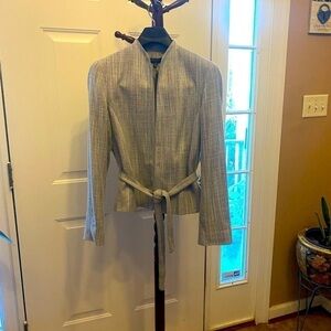 LAFAYETTE 148 New York 2 piece silk skirt suit size 10